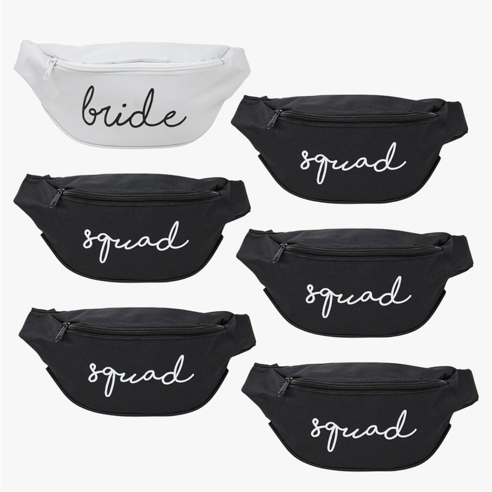 Bride Squad Fanny Packs Brand New in original package